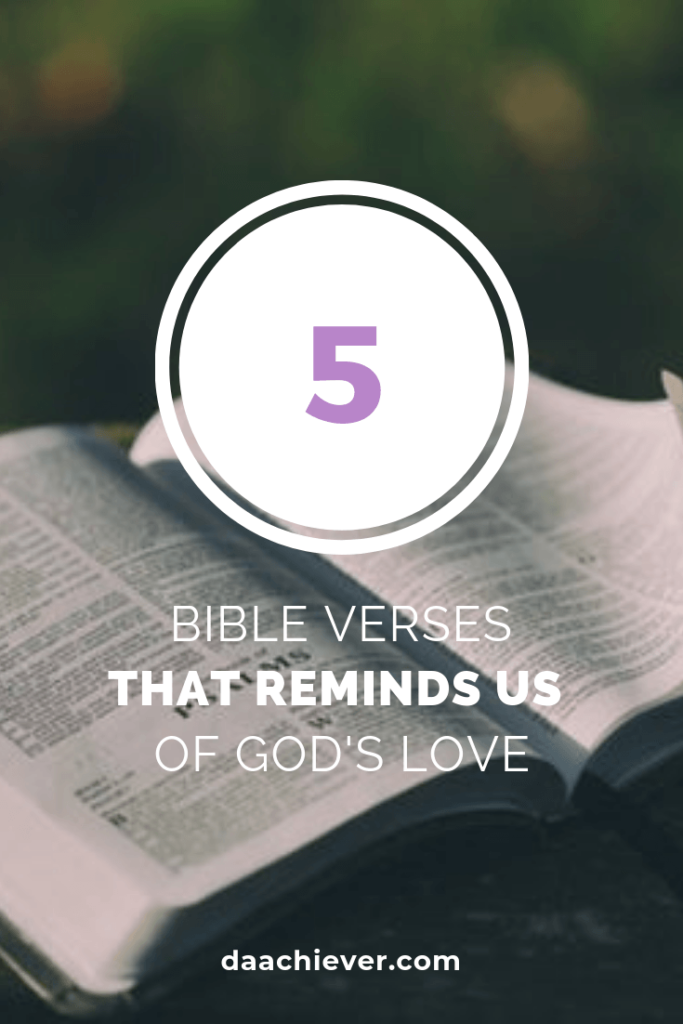 Bible verses on God's love