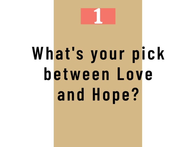 Rain Check 1: A Choice Between Love and Hope