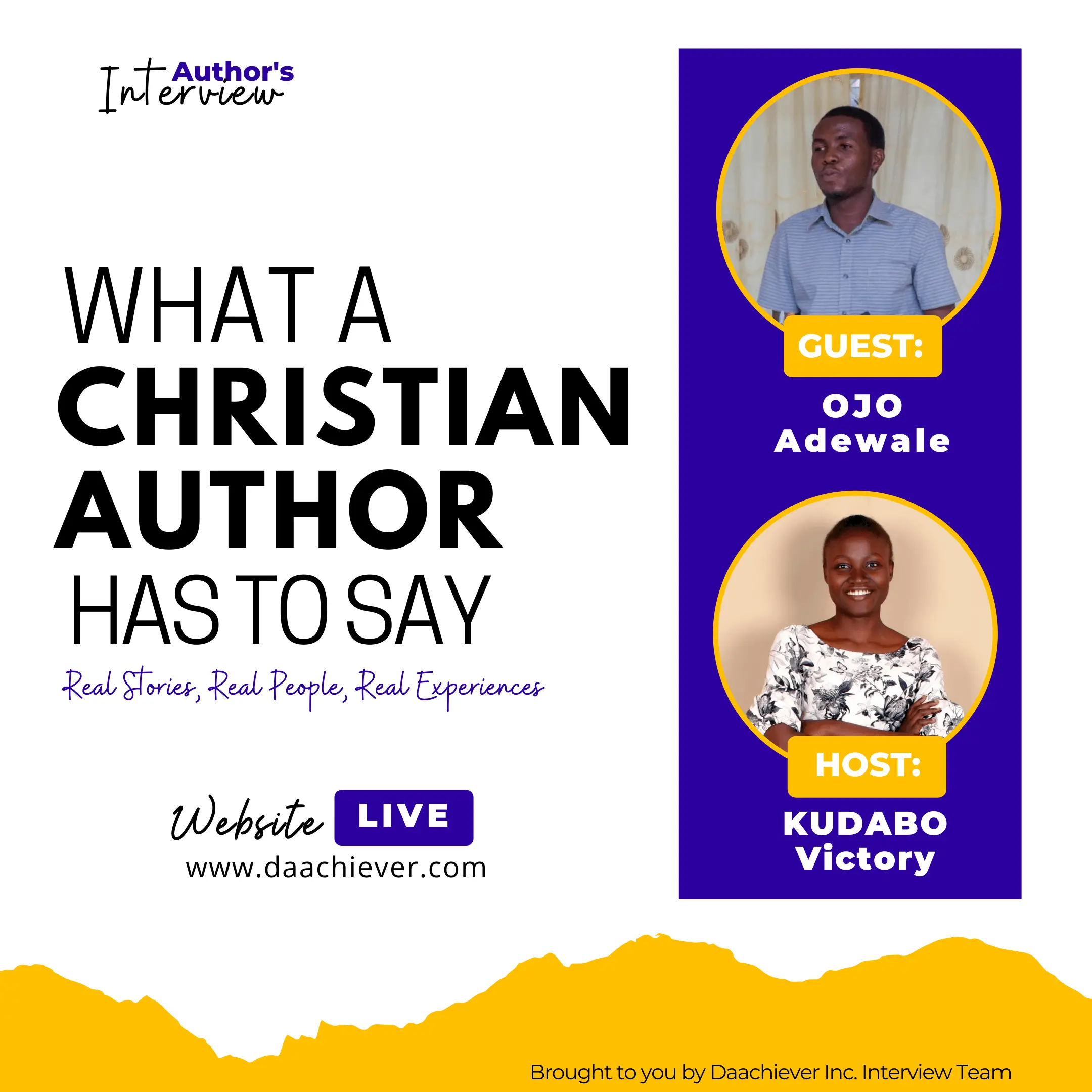 Author's Interview with Ojo Adewale