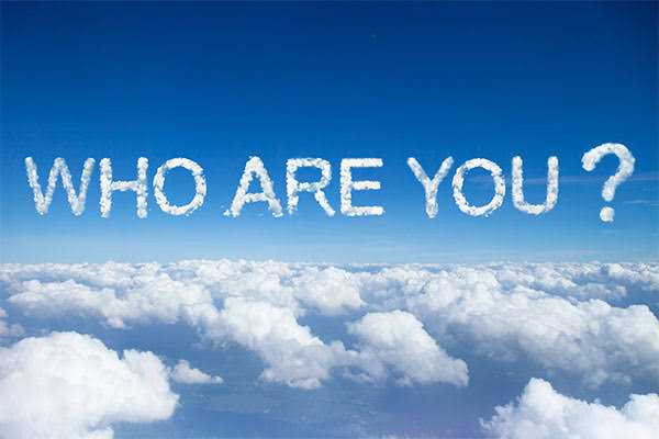 Who are you? A question to be answered 