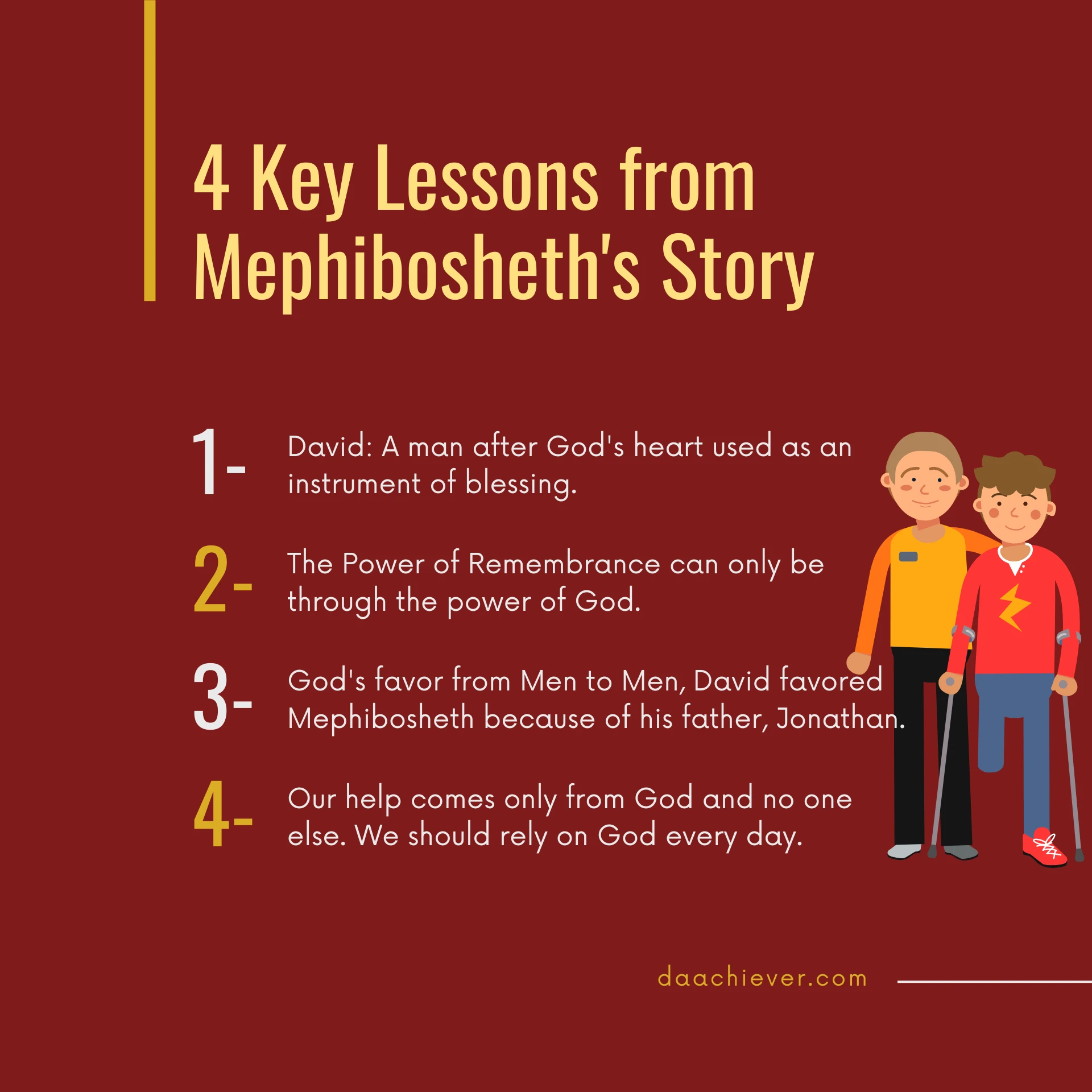4 Key Lessons from Mephibosheth's Story